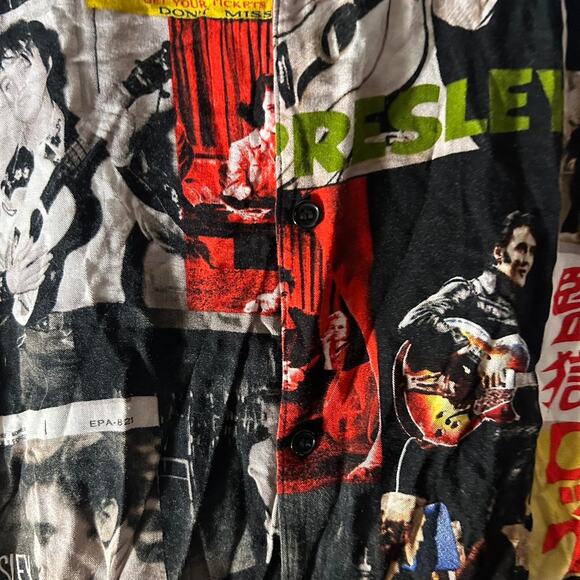 (S) Forever 21 Men x Elvis Presley Pristine Pictorial Shirt - Picture 2 of 7